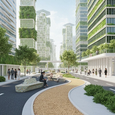 Assortment of eco-friendly plastic juice cups on a natural background