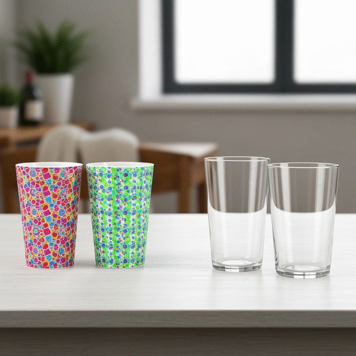 Custom Plastic Cups vs. Glass Cups: Pros and Cons